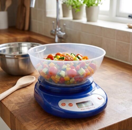 DIGITAL KITCHEN SCALE W/BOWL - 1/10KG - Image 2