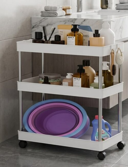MULTI FUNCTIONAL 3 TIER STORAGE RACK - Image 1