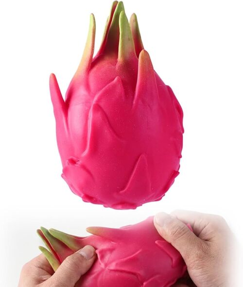 51nMEOvdCCL._AC_UF894,1000_QL80_ SQUISHY DRAGON FRUIT DECOMPRESSION TOY - Image 1