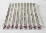 MULTI COLOUR TOWEL W/FRILLS - 70 X 140CM  ASST - Image 3