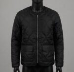BOOHO MENS L/S FULL ZIP QUILTED JACKET W/FRONT POCKET - Image 2