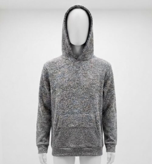BODYLINE MENS L/S 2 TONE HOODIE - Image 2