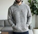 BODYLINE MENS L/S 2 TONE HOODIE