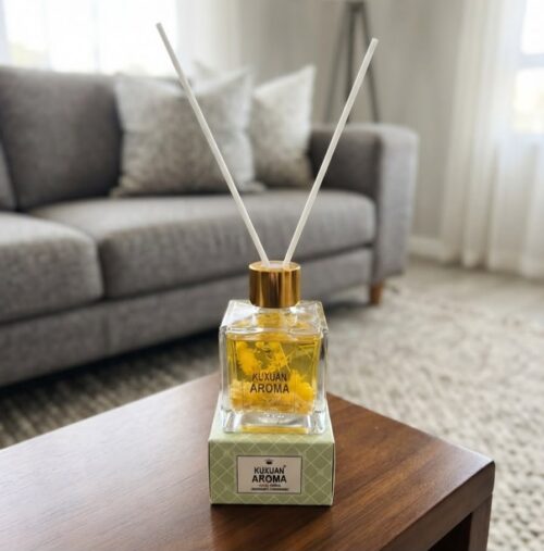 WhatsApp Image 2026-07-15 at 13.19.47 BUNDLE OF 2 - KUXUAN AROMA REED DIFFUSER W/INNER PLANT & STONE - Image 1