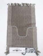 HOME SAZZ 2PC COTTON BATHROOM MAT W/TASSELS - Image 4