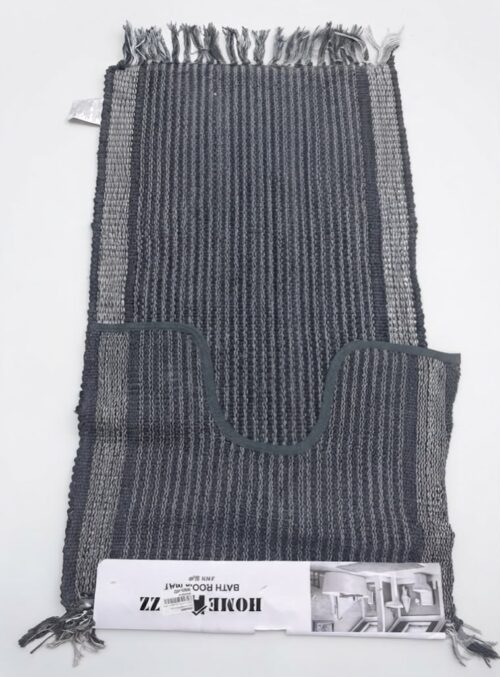 HOME SAZZ 2PC COTTON BATHROOM MAT W/TASSELS - Image 3