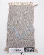 HOME SAZZ 2PC COTTON BATHROOM MAT W/TASSELS - Image 2