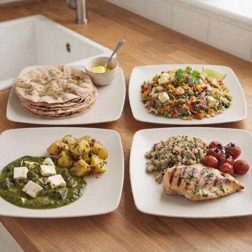 WhatsApp Image 2026-07-20 at 13.31.23 MELAMINE SQUARE PLATES - 4PC - Image 1