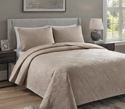 CARDUCCI KATARINA 100% COTTON QUILT - 260 X 270CM - Image 3