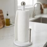 ALUMINUM KITCHEN PAPER TOWEL HOLDER