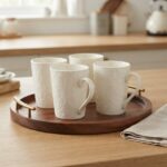 NICE ONE CERAMIC 4PC COFFEE MUG SET - 14OZ