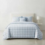 OPUS 1 GINGHAM 165TC CHECK D/COVER SET - QUEEN - Image 3
