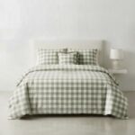 OPUS 1 GINGHAM 165TC CHECK D/COVER SET - QUEEN - Image 2