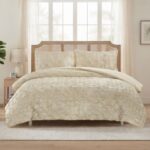MATT SATIN PINCH PLEAT DUVET COVER SET – QUEEN
