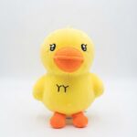 17CM TWO-TONE PLUSH DUCK TEDDY TOY