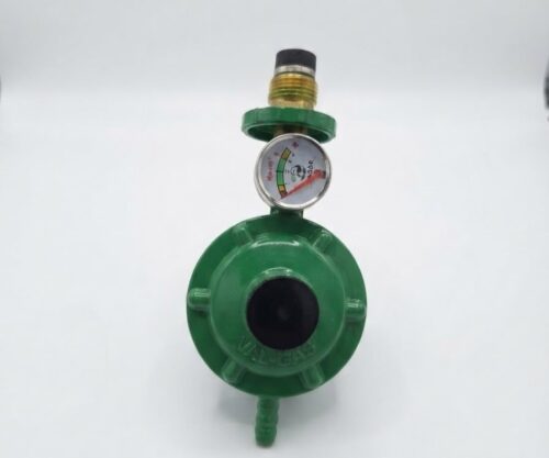 L.P.G GAS BULLNOSE REGULATOR WITH PRESSURE GAUGE - Image 2