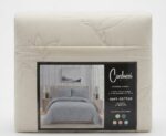 CARDUCCI WASHED QUILT 100% COTTON - 260 X 240CM - Image 2