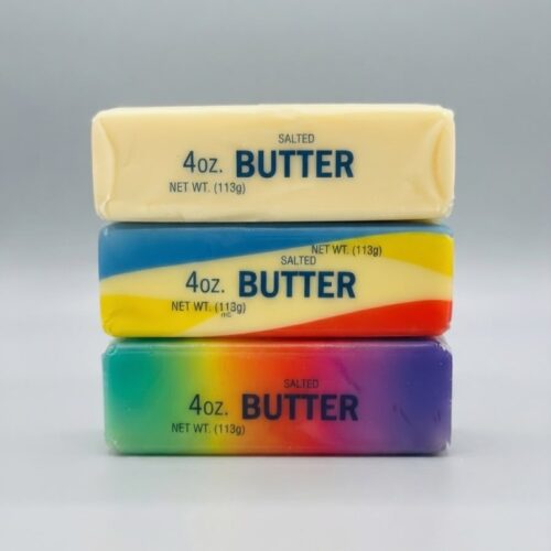 SQUISHY SALTED BUTTER STICK DECOMPRESSION TOY - SCENTED