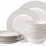 LA OPALA VELVETT 12-PIECE DINNER SET - ASSORTED PRINTS