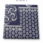 POLYESTER TRADITIONAL MATERIAL - 6 YARDS