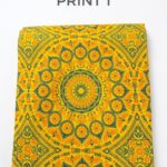 BUNDLE OF 3 - POLYESTER TRADITIONAL MATERIAL - 6 YARDS