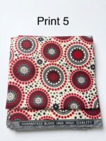 BUNDLE OF 3 - POLYESTER TRADITIONAL MATERIAL - 6 YARDS - Image 5