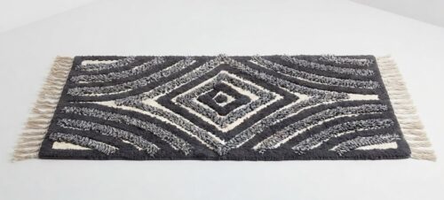 HOME SAZZ TUFTED DIAMOND RUG – 60 X 110CM - Image 2