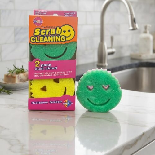 WhatsApp Image 2026-08-06 at 16.43.15 SUNDAY DUAL-SIDED SCRUB CLEANING SPONGES – 2 PACK - Image 1