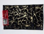 LINGOU CARPET 2-PIECE MARBLE BATHROOM MAT SET