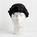 SILKY LINED TURBAN WITH TASSEL DETAIL - Image 3