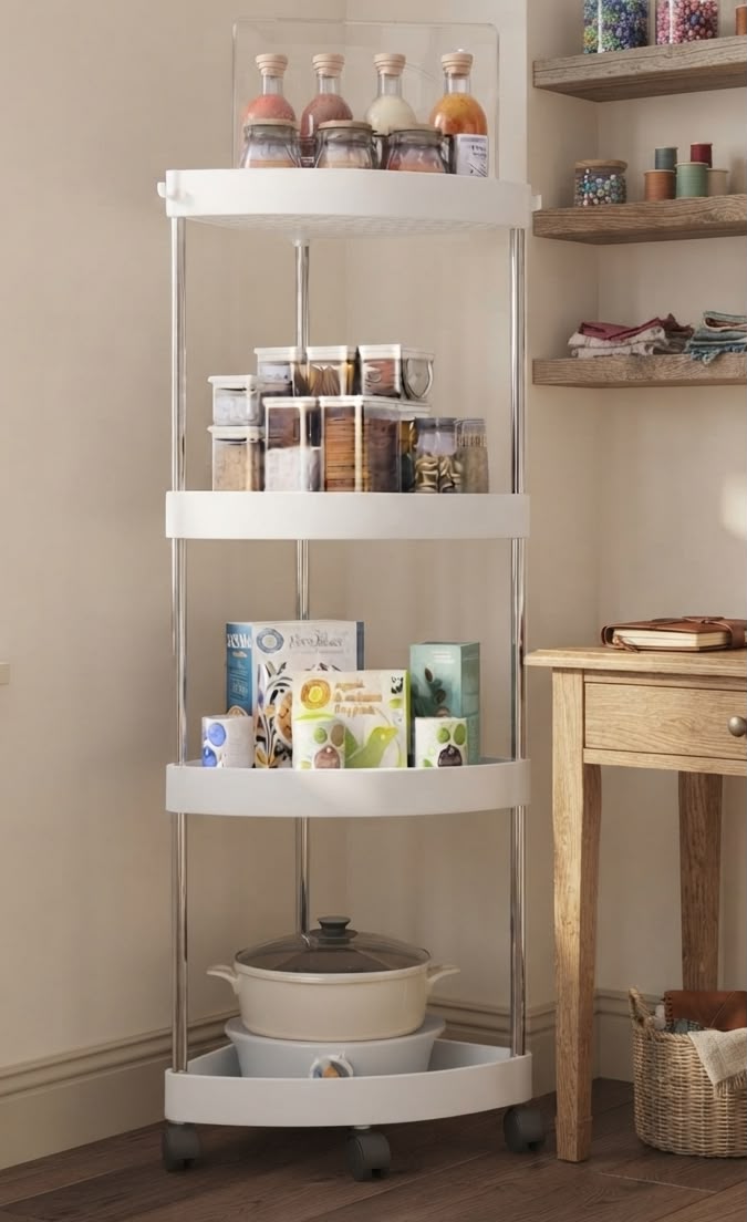 WhatsApp Image 2026-08-15 at 10.43.49 MULTI-PURPOSE 4-TIER TRIANGULAR SHELF - Image 1
