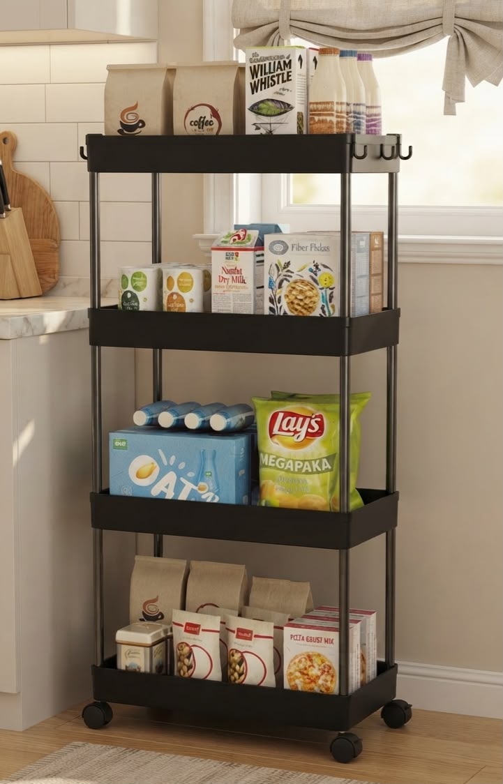WhatsApp Image 2026-08-15 at 10.49.00 MULTI-PURPOSE 4-TIER RECTANGULAR SHELF - Image 1