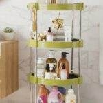 MULTI-PURPOSE 4-TIER ROUND SHELF