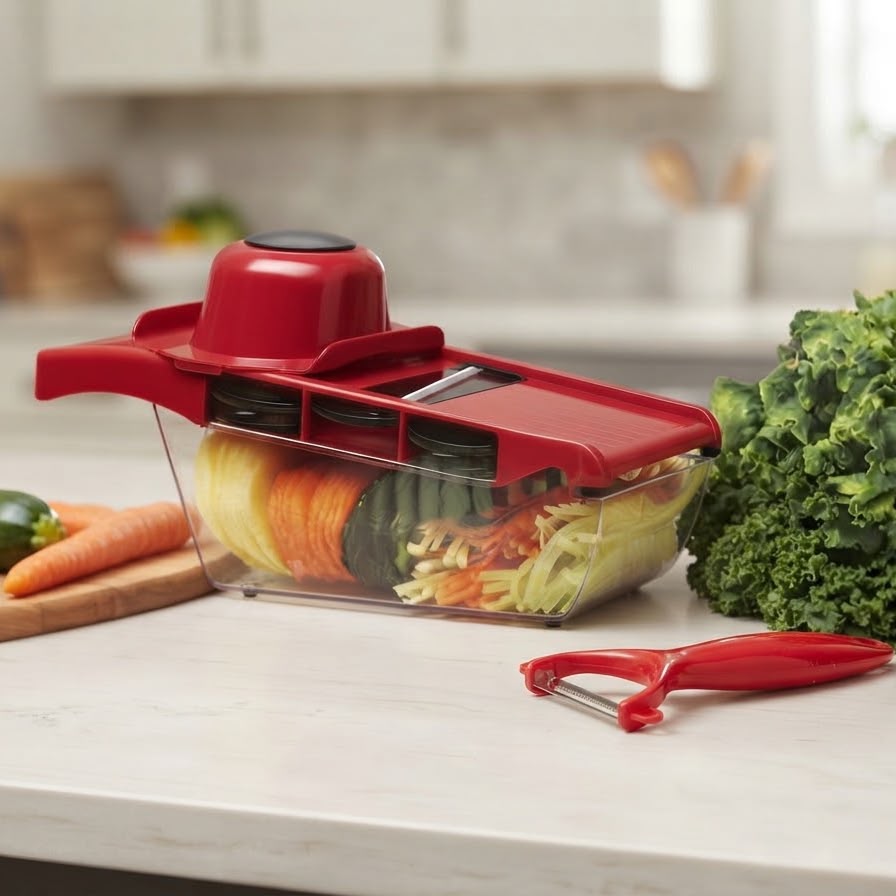 WhatsApp Image 2026-08-24 at 17.00.33 FRUIT & VEG MANDOLINE SLICER 10-IN-1 - Image 1