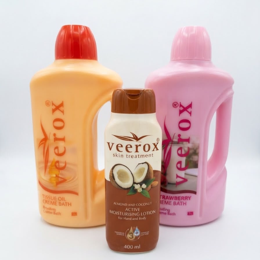 WhatsApp Image 2026-08-27 at 10.52.46 BUNDLE OF 2 - VEEROX BUBBLE BATH - 2L + FREE 400ML BODY LOTION - Image 1