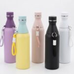 STAINLESS STEEL COATED DOUBLE-WALL VACUUM FLASK – 532ML