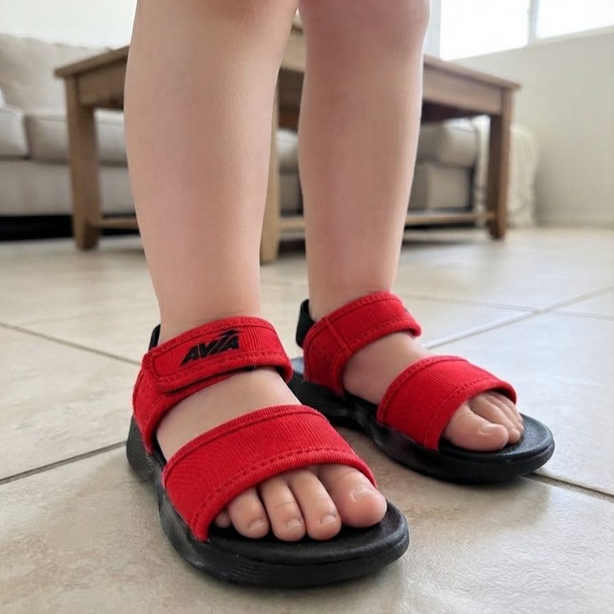 WhatsApp Image 2026-08-28 at 15.23.41 AVIA KIDS' SANDALS WITH VELCRO STRAP & LIGHT-UP SOLE - Image 1