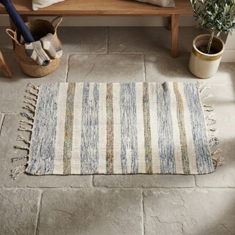WhatsApp Image 2026-08-28 at 15.23.59 BUNDLE OF 2 - HOME SAZZ SHUTTLE CUT RUG – 50 X 80CM – ASSORTED DESIGNS - Image 1