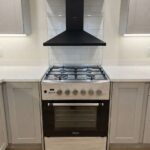 FERRE ( CREAM ) 60 X 60CM ELECTRIC/GAS STOVE + FREE ( BLACK ) 90CM PYRAMID CHIMNEY HOOD EXTRACTOR+ FREE DELIVERY!