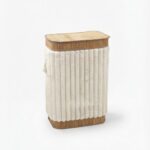 LAUNDRY BASKET – RECTANGULAR FLUFFY RIB - 60CM - Image 3