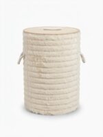 LAUNDRY BASKET – ROUND FLUFFY RIB - 50CM - Image 3