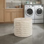LAUNDRY BASKET – OVAL FLUFFY RIB – 29CM