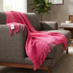 CHENILLE PLAID THROW – 130 X 160CM – NATUREL HOME SAZZ - Image 2