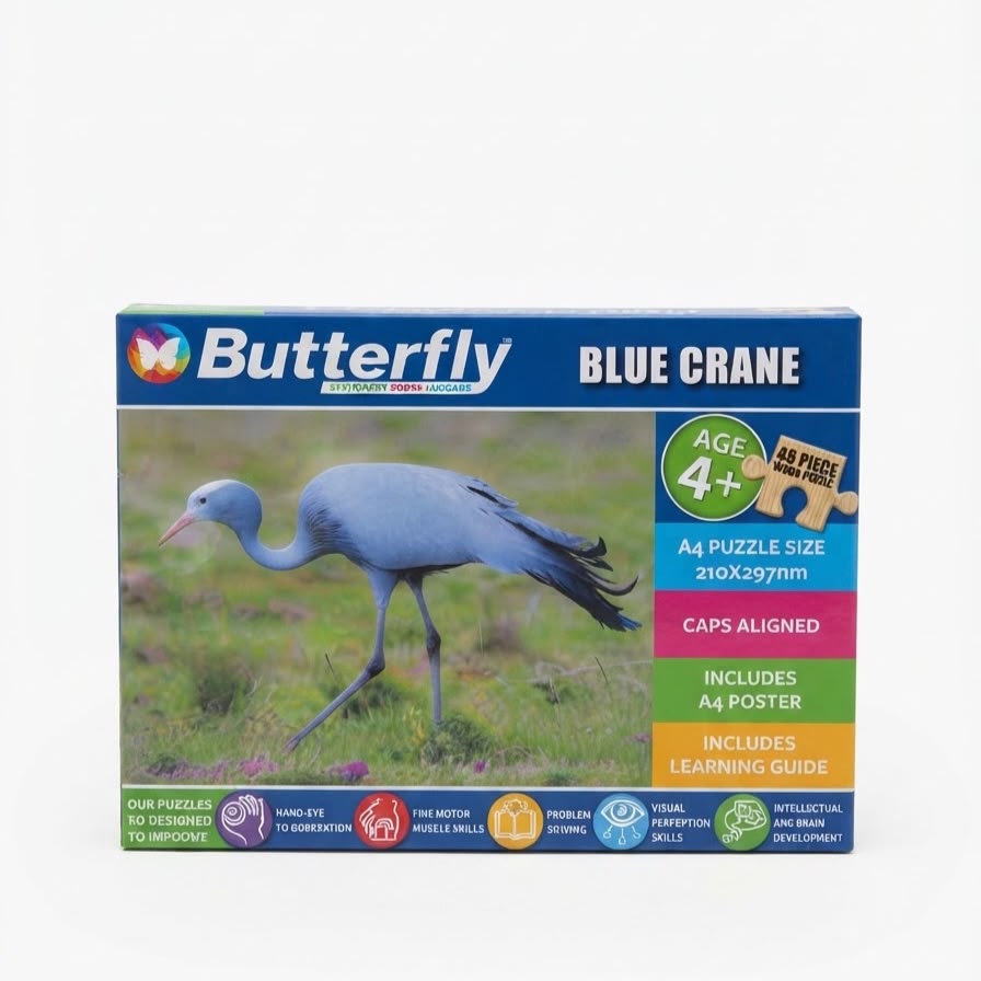 WhatsApp Image 2026-09-23 at 16.15.59 BUTTERFLY WOODEN PUZZLE – 48PC - Image 1