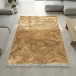 PLUSH SWIRL ABSTARCT CARPET – 150 X 200CM