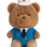 TEDDY BEAR PLUSH TOY – 45 X 30CM – ASSORTED