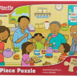 BUTTERFLY WOODEN PUZZLE – 24PC