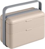 BAULETTO LUNCH BOX WITH UTENSILS & SILICONE HANDLE  - DOUBLE - Image 4