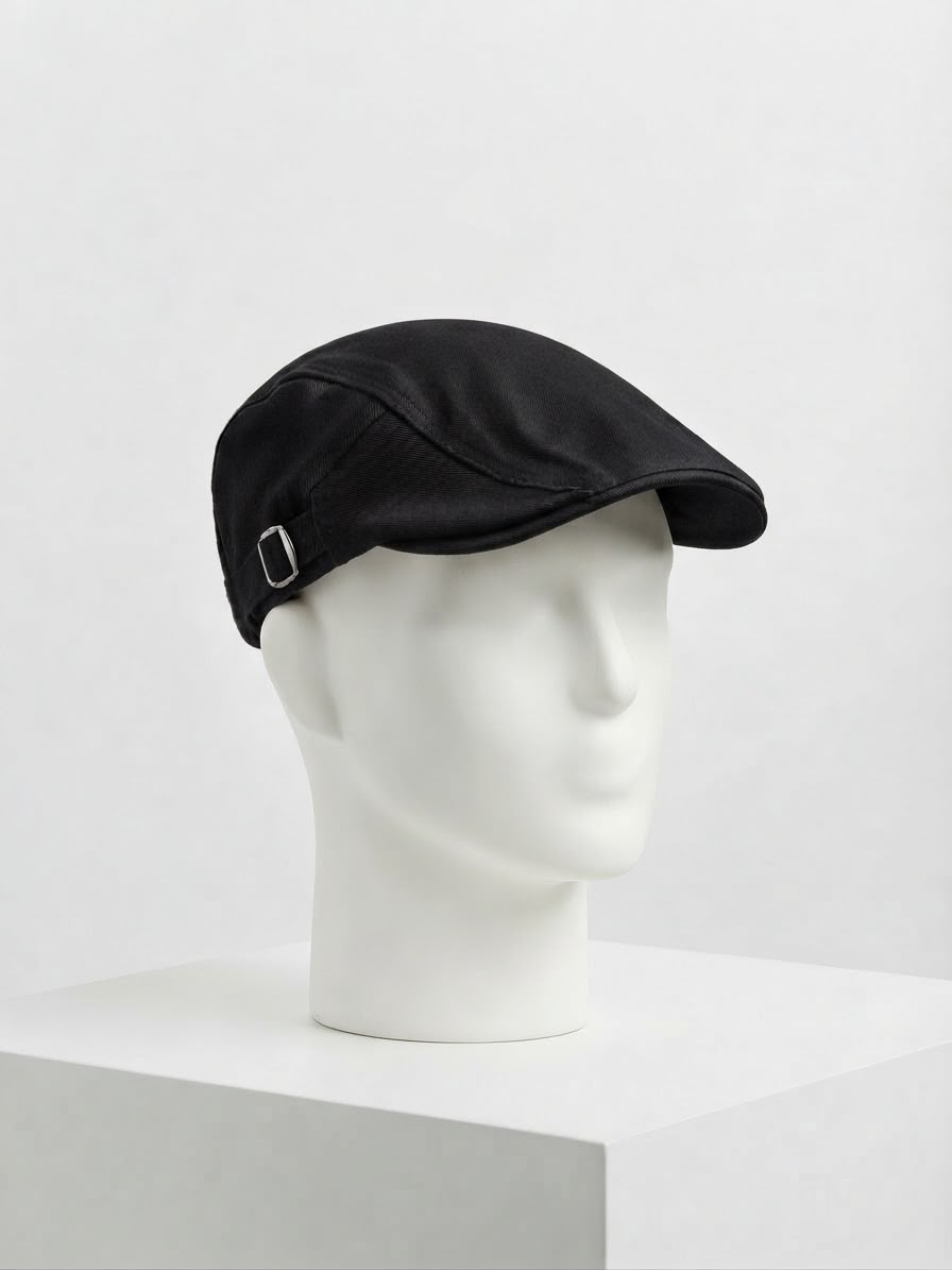 WhatsApp Image 2026-10-01 at 12.34.40 ADULTS PLAIN BERET FLAT CAP – ASSORTED - Image 1