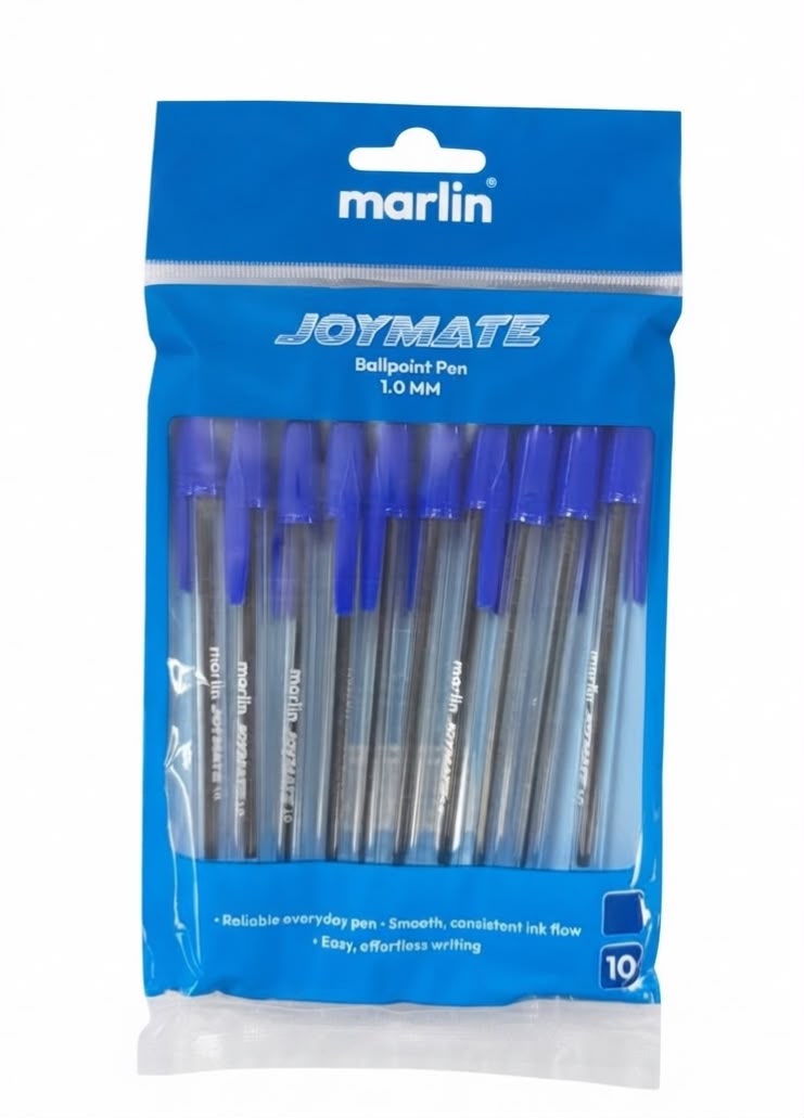 WhatsApp Image 2026-10-08 at 14.09.55 MARLIN ASTRA LINE BLUE PENS – 10PC - Image 1